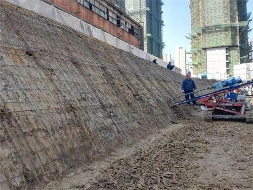广灵建筑边坡支护
