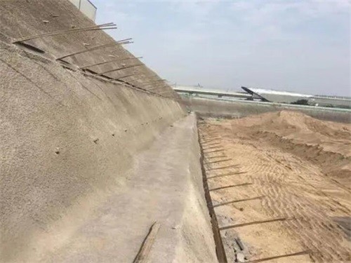 广灵河道边坡加固